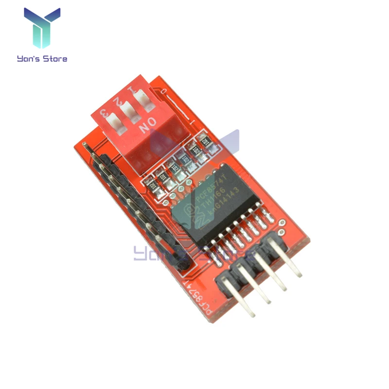 Diymore PCF8574 PCF8574T carte d'extension IO extenseur d'e/s Module de développement d'évaluation I2C niveau haut bas pour Arduino