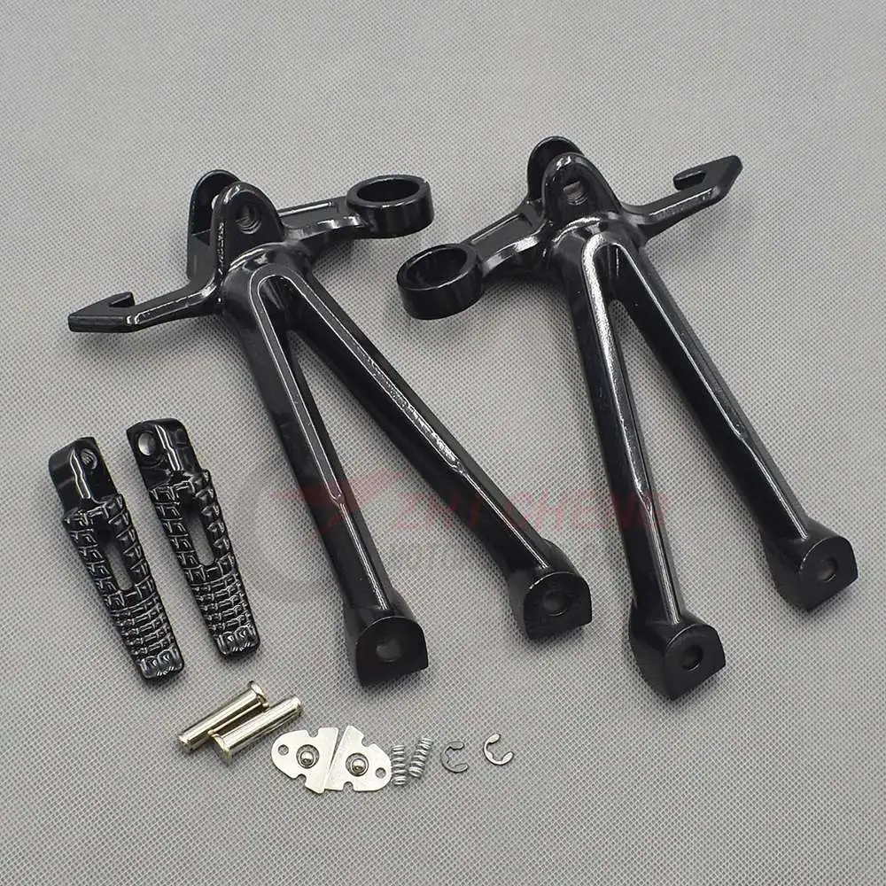 For Suzuki GSX-R 1000 GSXR1000 GSXR 1000 2007 2008 K7 Motorcycle Rear Footrests Foot pegs tripod Pedal stent Bracket assembly