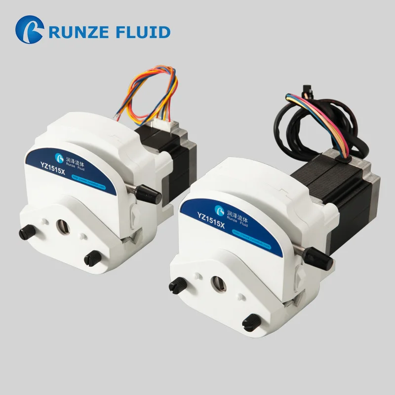 

Small Chemical Dosing Peristaltic Tubing Pump Speed Adjustable PWM Control Glycerin Doser Variable Flow Rate Factory Supply