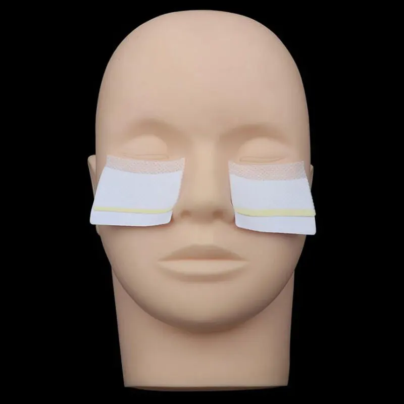 Eyelash Extension Remover Wipe Disposable Under Eye Protection Patch Removing Grafting Eyelashes Cotton Pads Cleaning Tool