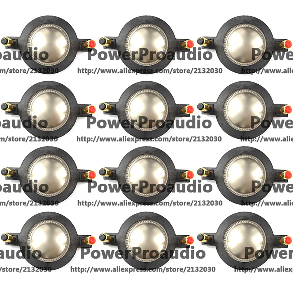 

12 pcs 44.4mm 44.5mm part components Tweeter Speaker Dome diaphragm Replace 8ohm