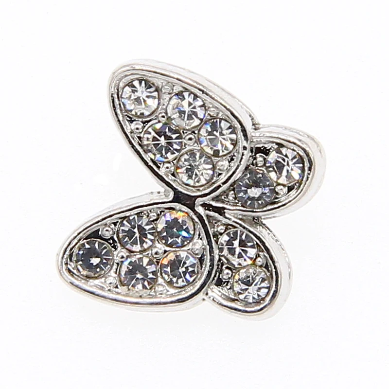 6pcs Animal Butterfly Rhinestone Earring Connector Jewelry Making Bracelet Accessories Craft Handmade Discovery