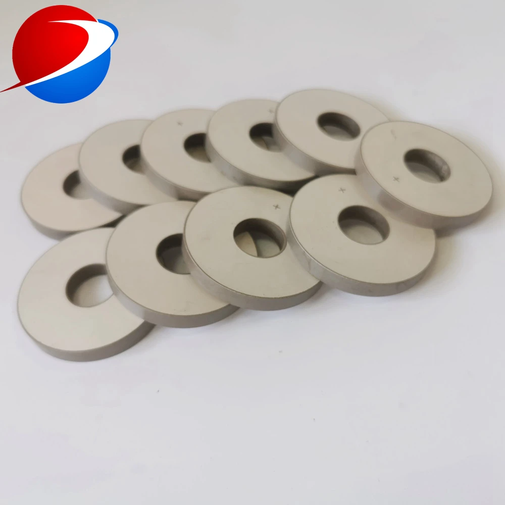 Ultrasonic Piezo Element,50*17*6.5mm Piezoelectric Ceramic Ring PZT 8 In Stock