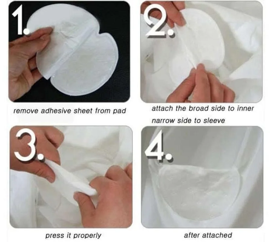 10/6/2Pcs Womens Mens Summer Disposable Underarm Armpit Sweat Pads Absorbing Anti Perspiration Deodorant New Good Quality