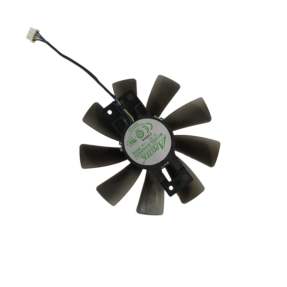 

Alternative GAA8S2U Replace GAA8B2U 100mm 0.45A 4Pin Graphics Cards Fan VGA Cooler For Sapphire R9 380 GPU Replacement