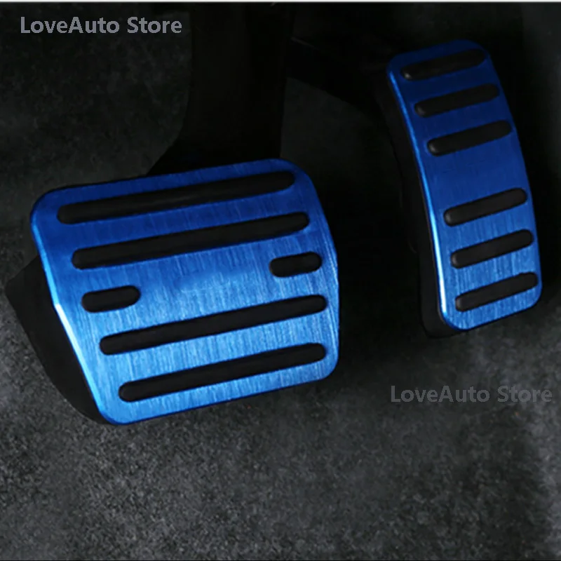 

For Skoda Superb 2020 2019 2018 2017 2016 Car Accelerator Gas Pedal Cover Brake Foot Pedal Pads Fuel Brake Clutch AT Pedals