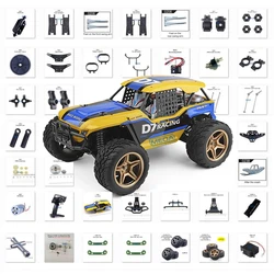 Wltoys 12402-A RC Peças de Reposição, Acessórios Originais, Engrenagem, Shell de Carro, Pneu, Anti-Colisão, Componentes, Diferencial, Receptor, 1:12