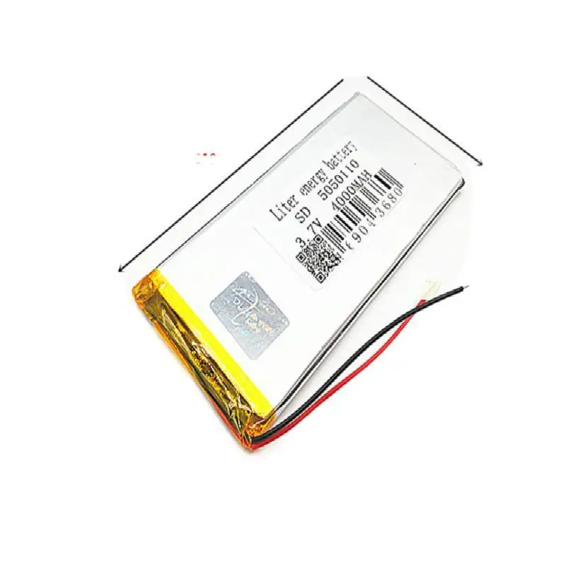 Liter energy battery Good Qulity 3.7V,4000mAH 5050110 Polymer lithium ion / Li-ion battery for tablet pc BANK,GPS,mp3,mp4