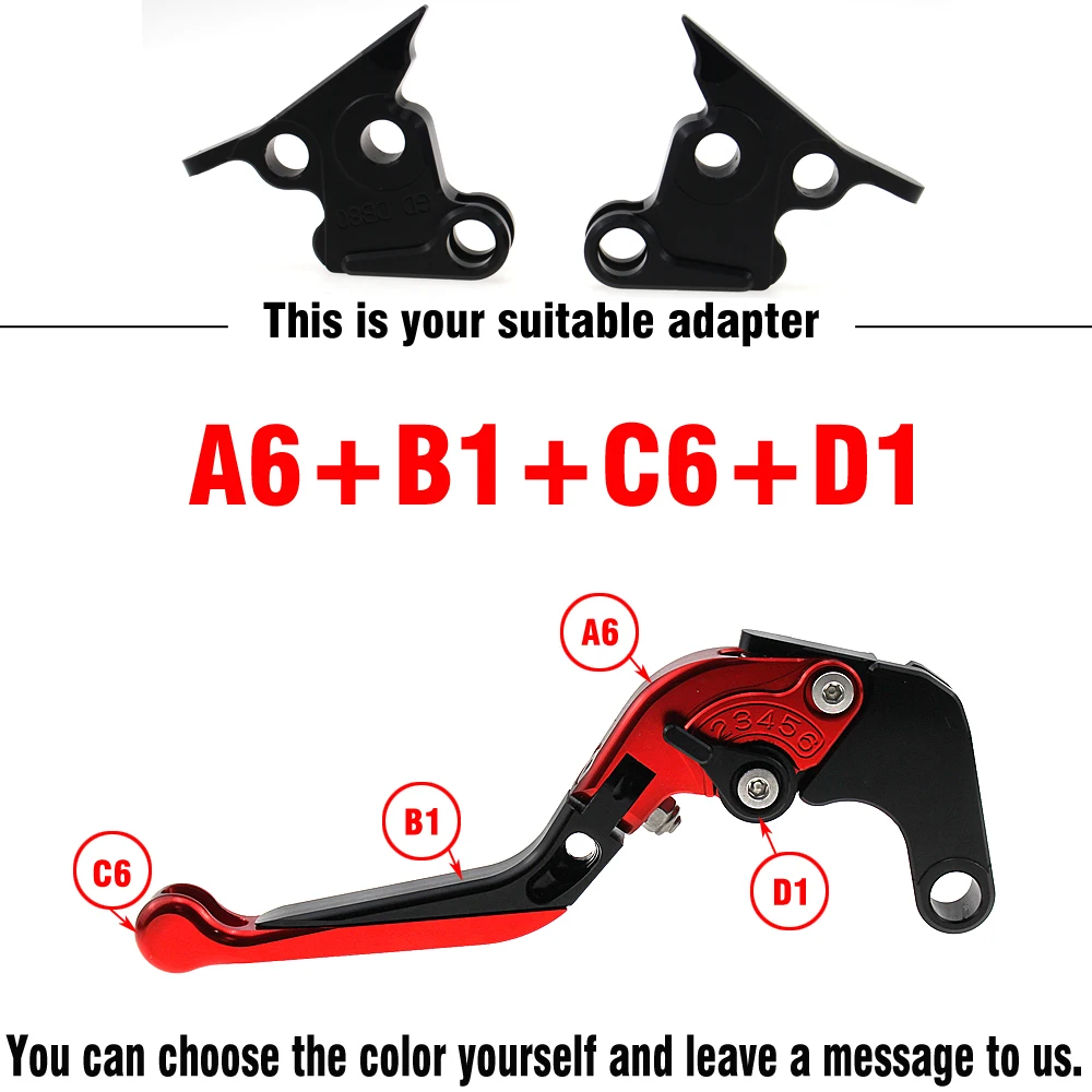 Brake Clutch Lever for DUCATI 750/900/1000/SS 748/996/998/S/R ST4/ST3 GT1000 Motorcycle Adjustable Folding Extendable