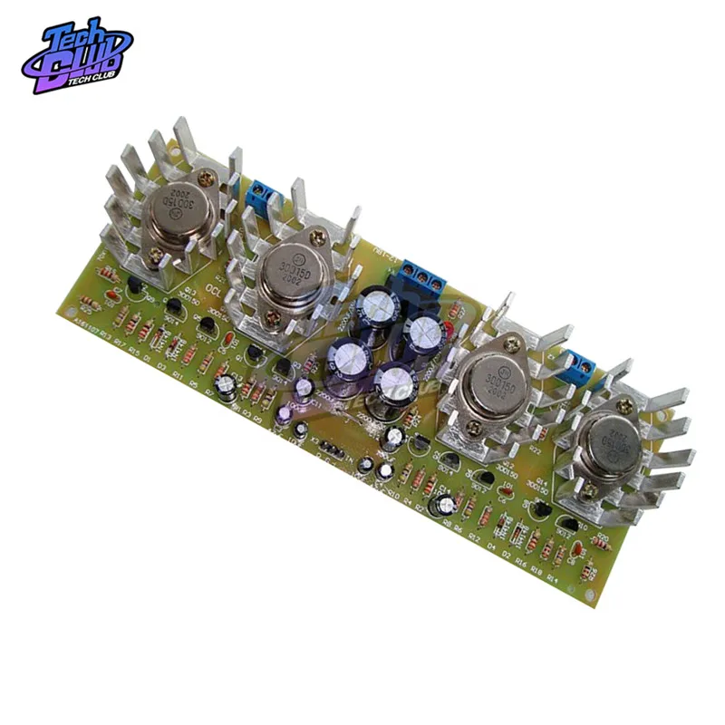 High Power 100W*2 OCL Two Channel Amplifier Board Module Electronic DIY Kits