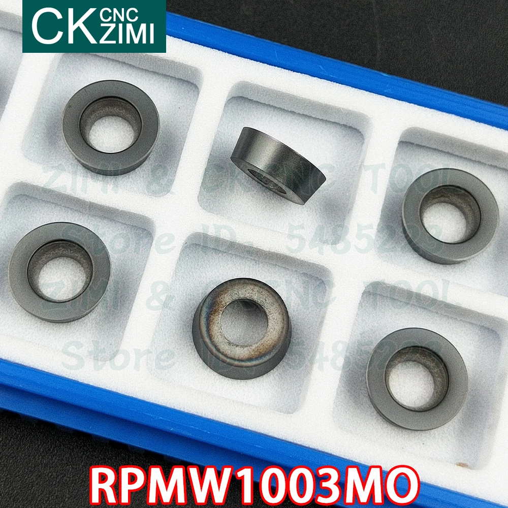 RPMW1003MO ZM1125 RPMW 1003 MO คาร์ไบด์ Circular มิลลิ่งแทรกสามารถจัดทำดัชนีเครื่องมือตัดโลหะ CNC เครื่องกลึงเครื่องตัดเครื่องมือ
