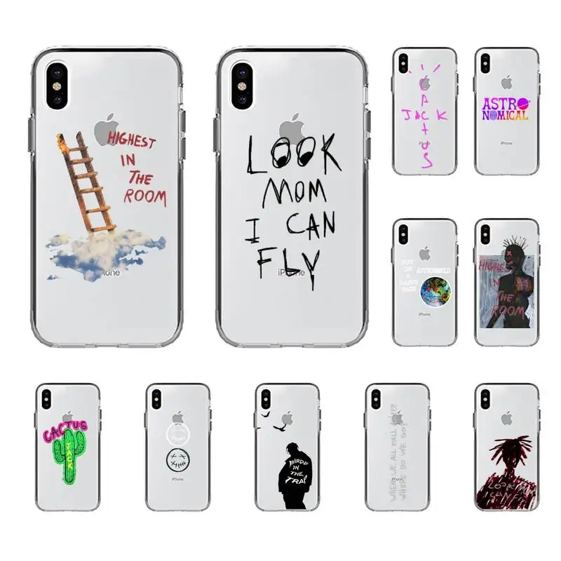 Travis Scott Huncho Jack ASTROWORLD TOUR Phone Cases for iphone 13 8 7 6 6S Plus X 5S SE 2020 XR 11 12 pro XS MAX