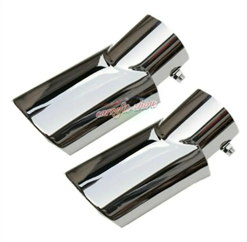 For HONDA CR-V 2020 2021 EX LX Stainless Rear Exhaust Muffler Tip End Pipe 2PCS