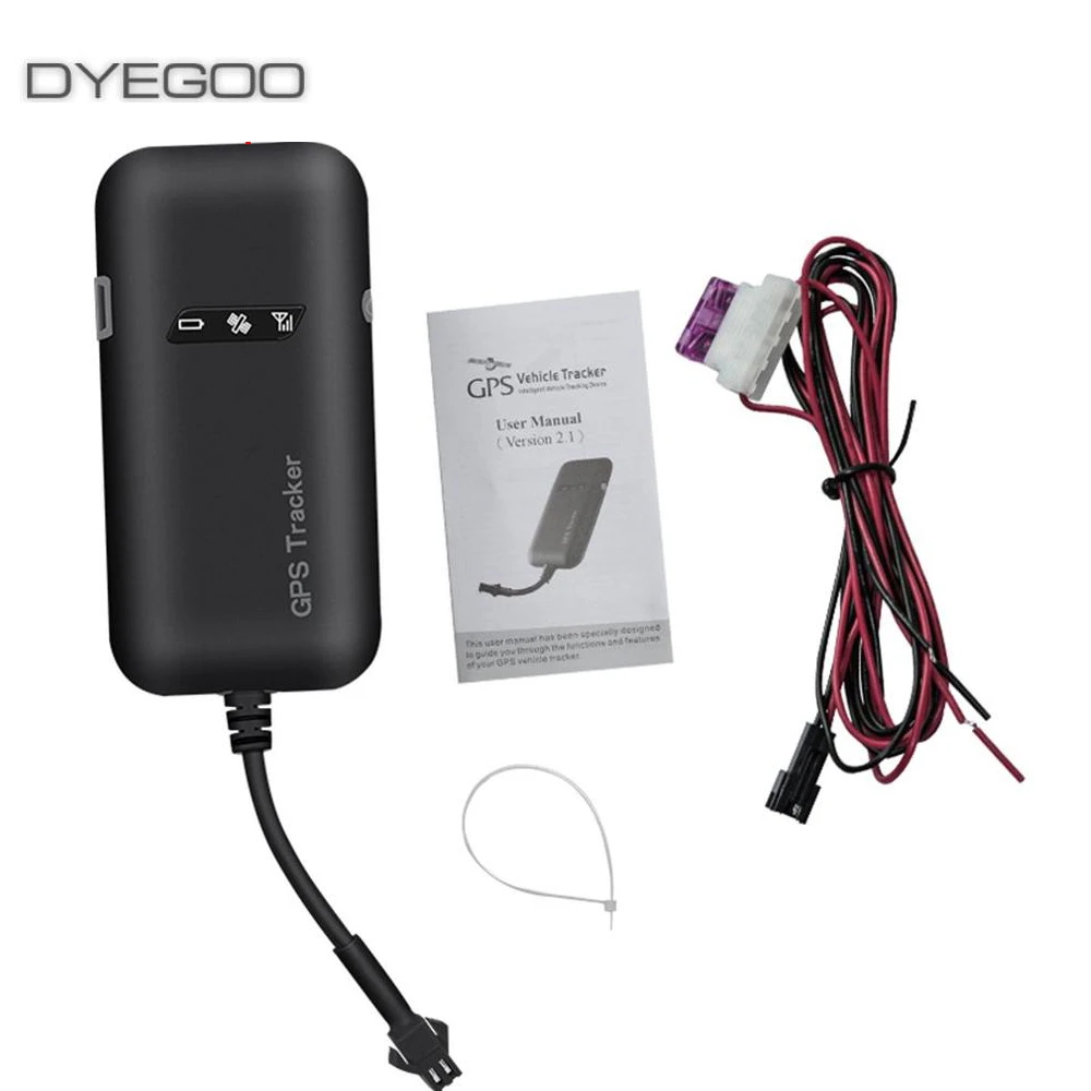 DYEGOO gps locator free shipping real time tracking  google link mini GT02A  car gsm gps tracker9501