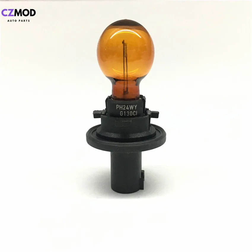 

CZMOD Original PH24WY 12V 24W Amber Color Turn Signal Light Car Bulb PH24WY Car Accessories