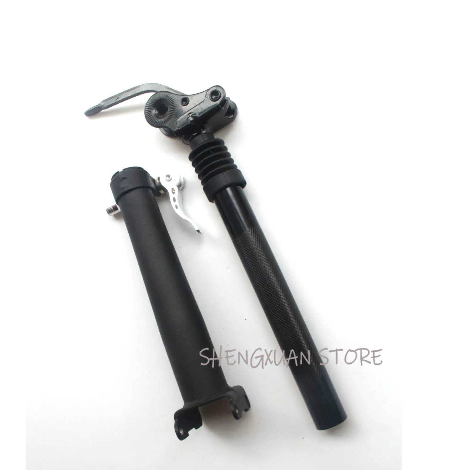 Carbon seat support pole extended    for scooter electric  balance bike mountain 