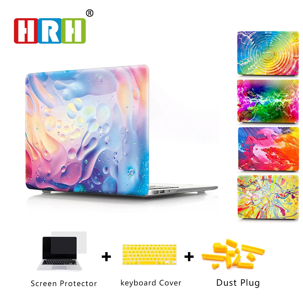 

HRH Creative Shell Protective Hard Case for Macbook Air 11" 13" 15" Pro Retina 12" Touch Bar 2019 New A2141 A2159 A2289 A2251