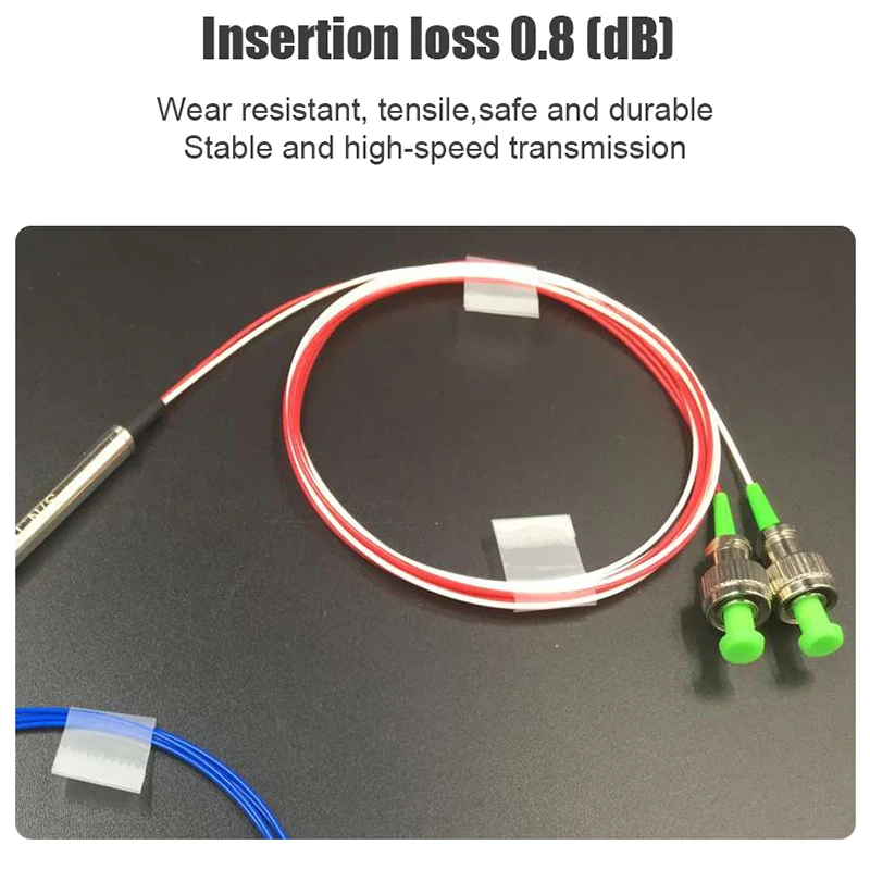 Polarization Insensitive Optical Circulator 1x2 Three-port Fiber Circulator