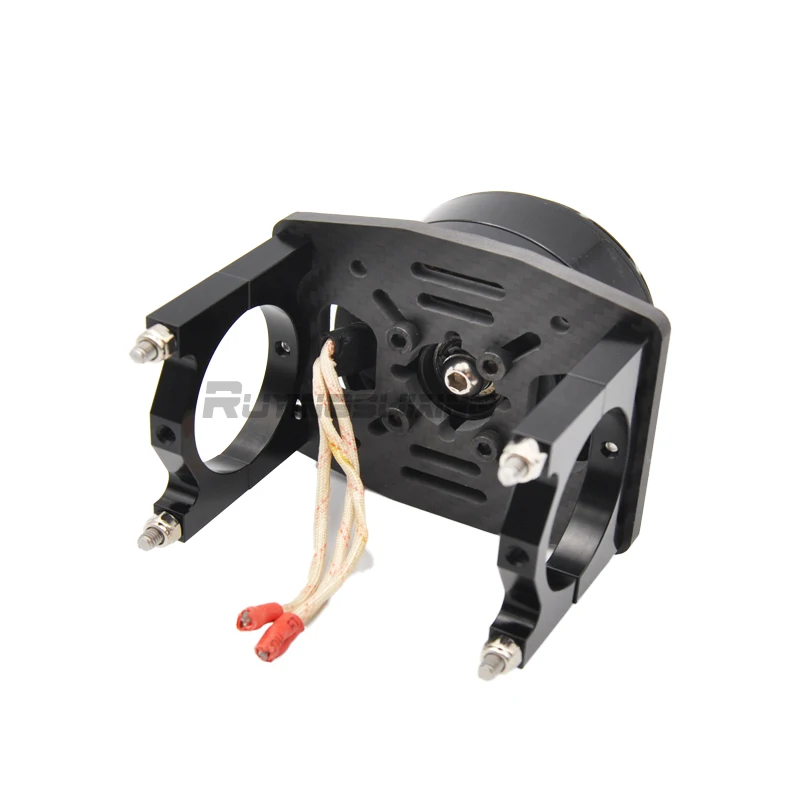 Carbon Fiber Motor Base For Remote Control Drones 30/35/40mm Pipe Diameter Universal Accessories