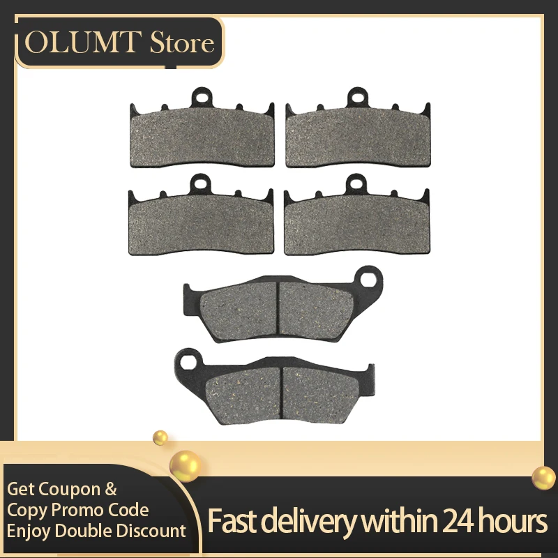 Motorcycle Brake Pads Front Rear Kit For BMW R850R R1100S R1150R R1150RS R1200C R1200R K1300R R1150 R1100 R1200 R850 K1300