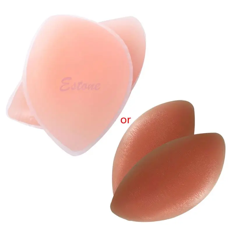 Breast Enhancer Pair Silicone Push Up Gel Bra Pads Chicken Fillets Insert Dropshipping