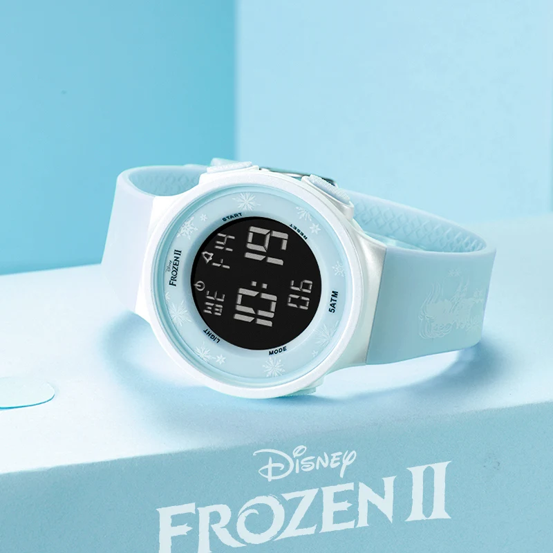 Disney Frozen Cartoon Original New Sport Kids Digital Calendar Watch Child Watches Boy Daily Time Clocks Teen Wristwatch Gift