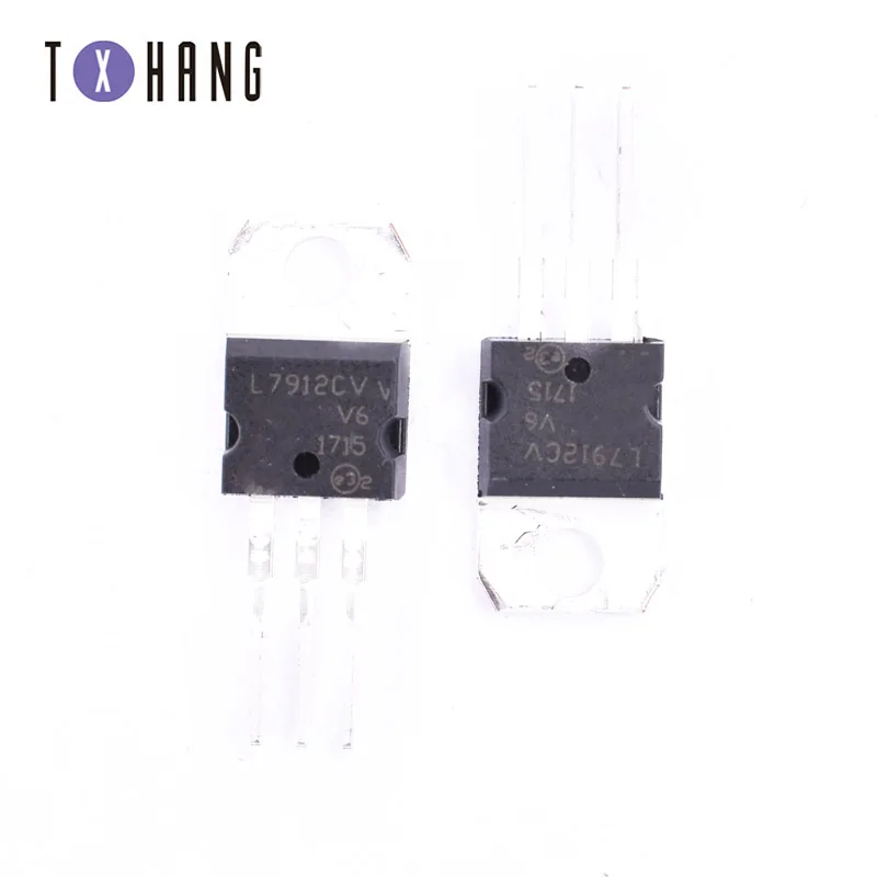 10PCS L7912CV TO220 L7912 TO-220 7912 LM7912 MC7912 new and original IC diy electronics