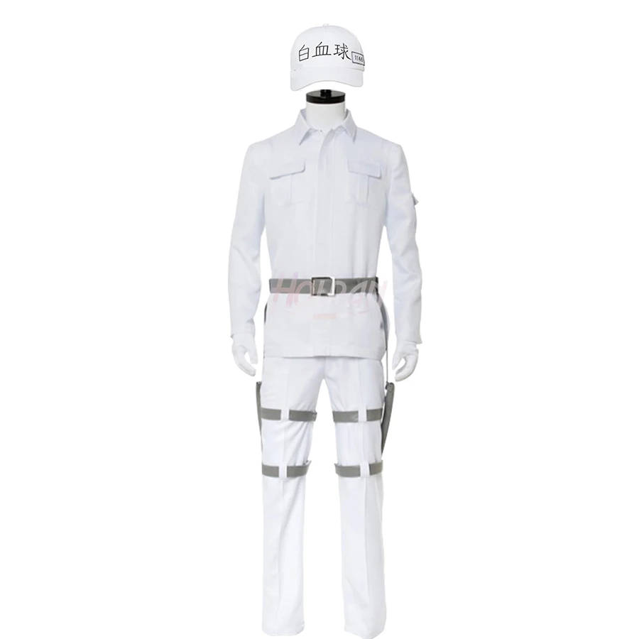 HOLRAN Anime White blood cell Neutrophil Cosplay Costume halloween Custom