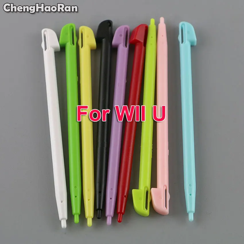 

ChengHaoRan 10Pcs Stylish Color Touch Stylus Pen for Nintendo Wii U WIIU GamePad Console