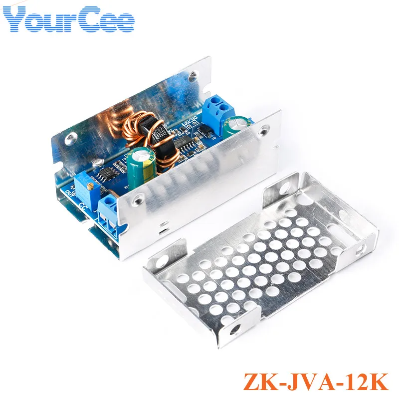 ZK-JVA-12K DC-DC Step Down Buck Module 12A CC CV Synchronous Rectifier Board Solar Lithium Battery Charging LED Driver PCB