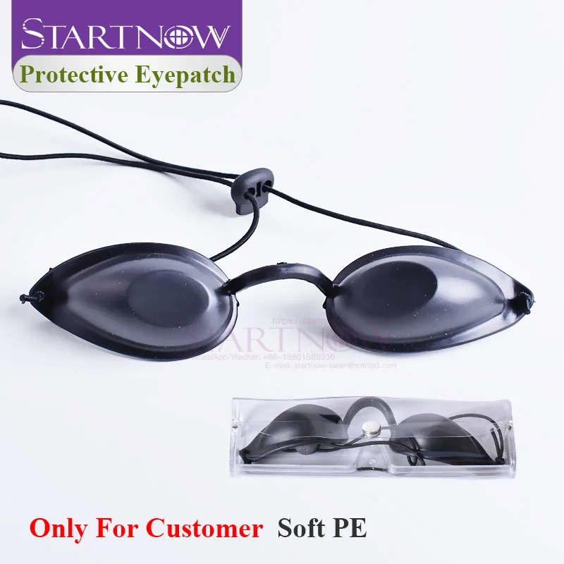 Laser Glasses 190nm-2000nm IPL Hair Removal Safety Eyepiece CE IPL OPT Soft PE Eye Mask Protective Eyepatches Laser Goggles