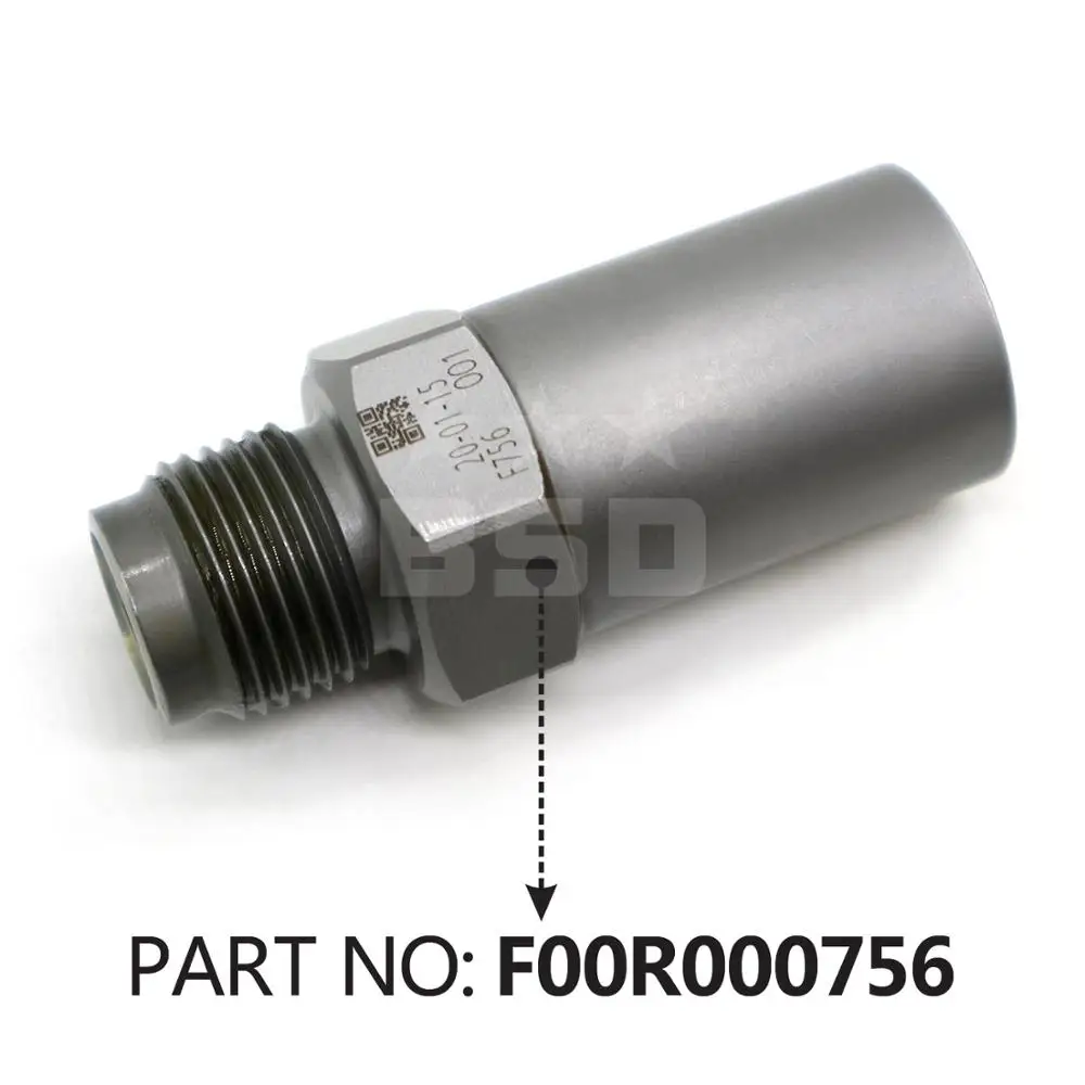 Fuel Pressure Relief Valve F00R000756 Diesel Common Rail Limiter Sensor For Cummins Engine (2)Pieces/Lot