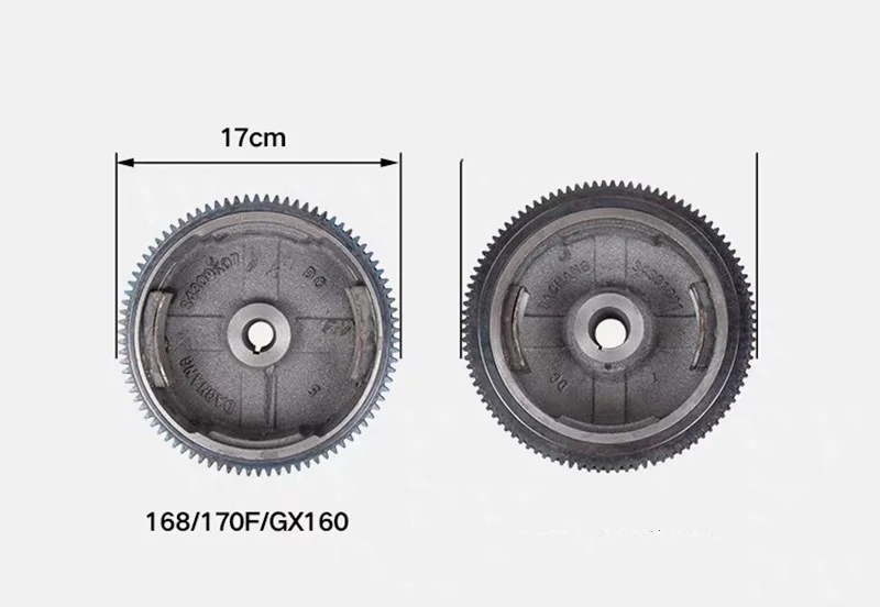 Imagem -02 - Start Kits Elétricos para Honda Gerador Faça Você Mesmo Ignição Starter Motor Flywheel Carga Coil Switch 2kw Gx160 Gx200 Etc. 3kw