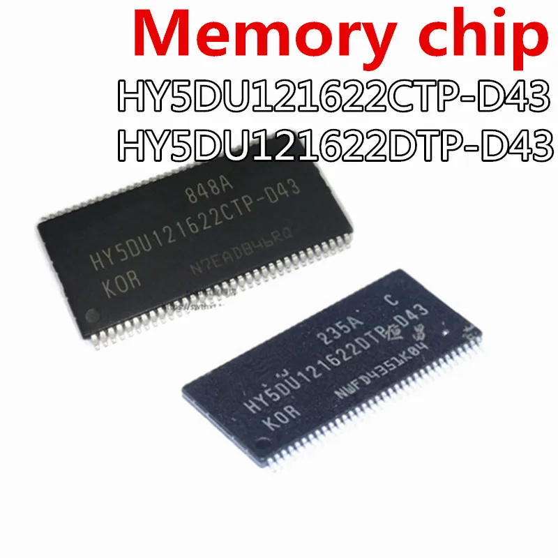 

5pcs/lot HY5DU121622CTP-D43 HY5DU121622DTP-D43 HY5DU121622CTP DDR64M SDRAM TSSOP-66