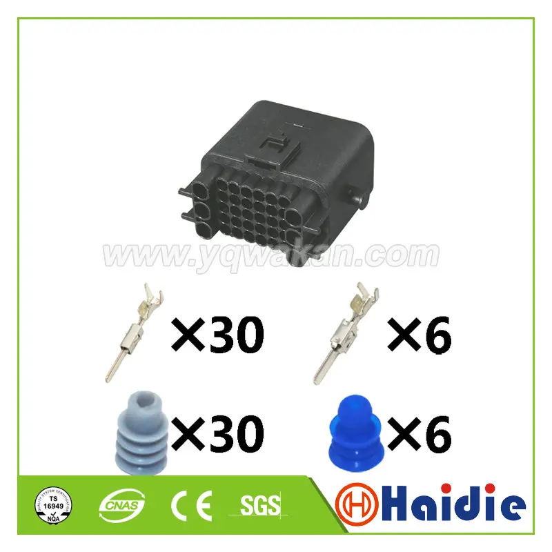 

1set 36pin Auto waterproof plug 36way auto computer connector 1743062-2