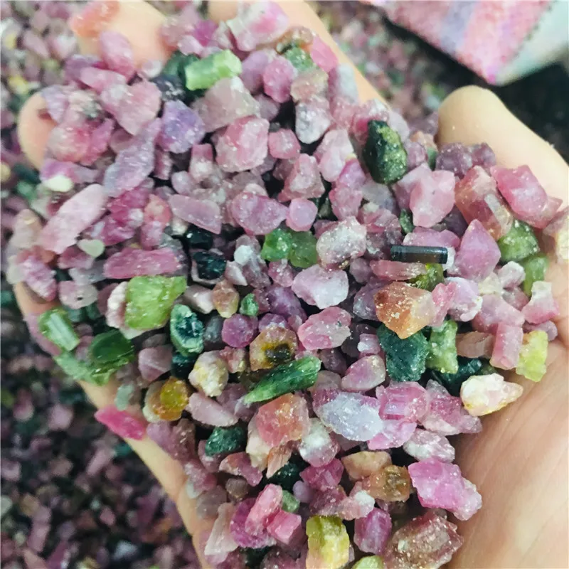 

100g rolling gem natural rock mineral amethyst crystal is used to heal chakras