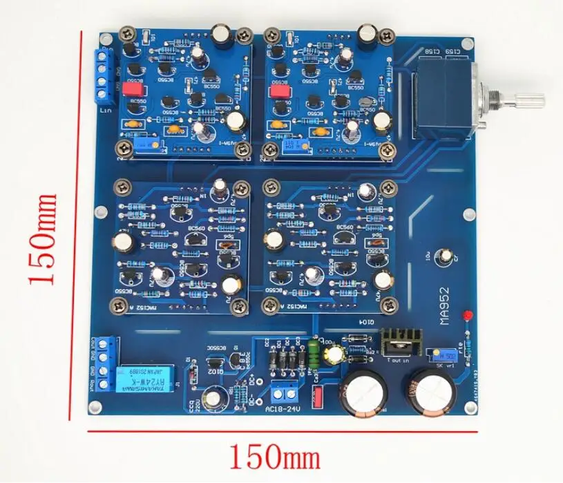 New MA952 fever hifi Complete separation preamplifier board Reference Accuphase circuit