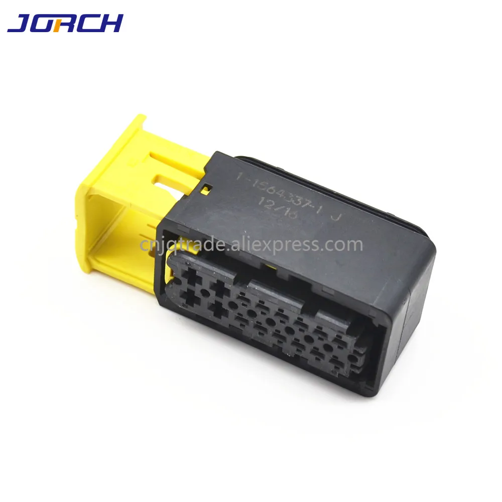 16pin HDSCS female sealed waterproof automotive connectors 1-1564337-1 for truck wire harness include the terminals