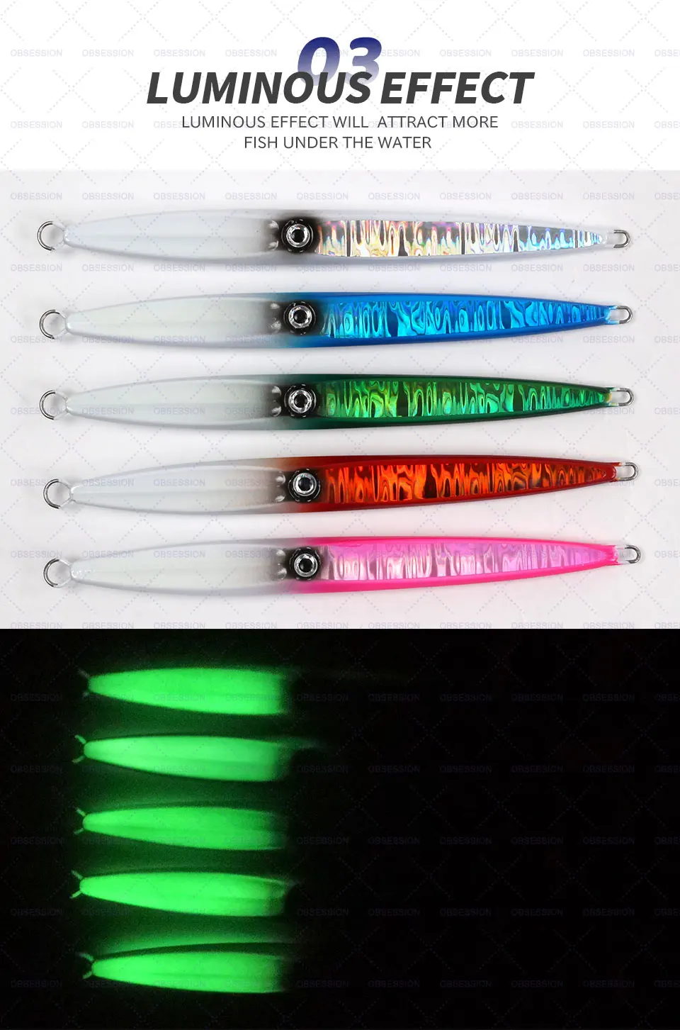 TEASER J16 40g-500g Metall Sinking Jigbiat Salzwasser Karpfen Hecht Peche Jig Spinner Köder Angeln Meer-brasse Jigging Köder mit Haken – Detail 6