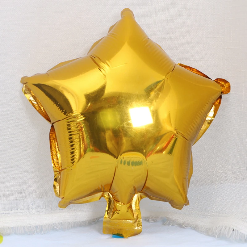 18/10inch Foil Balloons 5Pcs Star Balloon Happy Birthday Party Decor Wedding Party Decorations Air Helium Ballon Kids Gifts