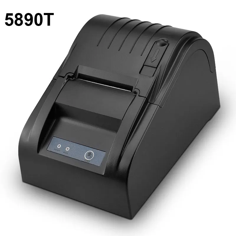 5890T 58mm USB Thermal Receipt Printer AND 1809DD Bluetooth  Thermal Receipt Printer POS Printer for Restaurant Supermarket