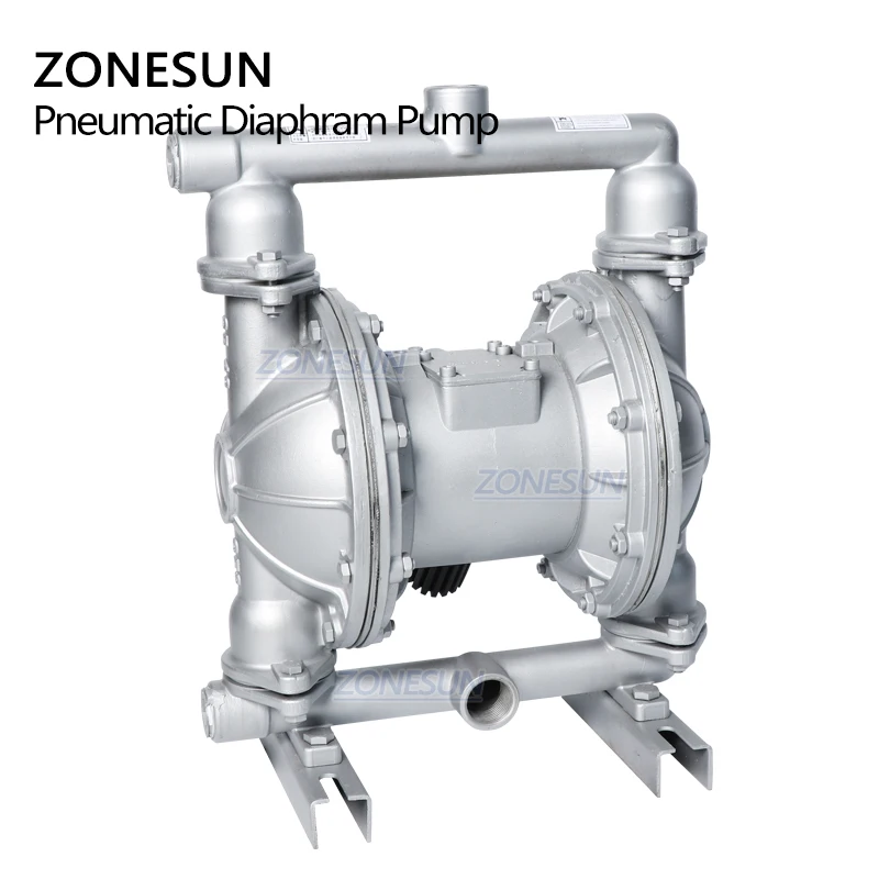 ZONESUN ZS-QBY-K25 China Mini Air Operated Pneumatic Pumps Diaphragm Water Pump Filling Machine Tools