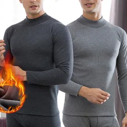 Sous-vêtements thermiques pour hommes, coton naturellement doux, doublure sourire, panneaux chauds, longs caleçons, vêtements thermiques, pyjamas d'hiver, qualité supérieure