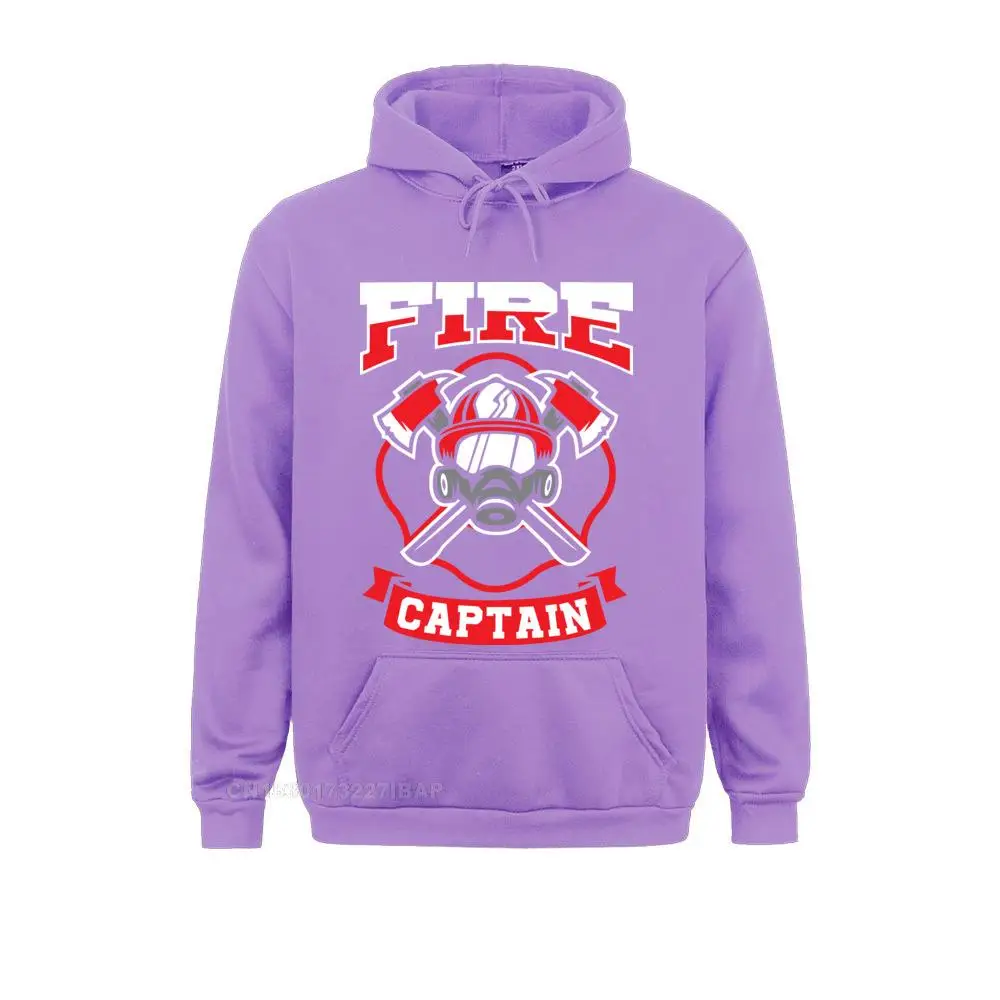 Fire Captain Firefighter Fireman Job Men Hooded Pullover Hip-Hop Cotton Long Sleeve Round Neck Hoodie Graphic Clothes