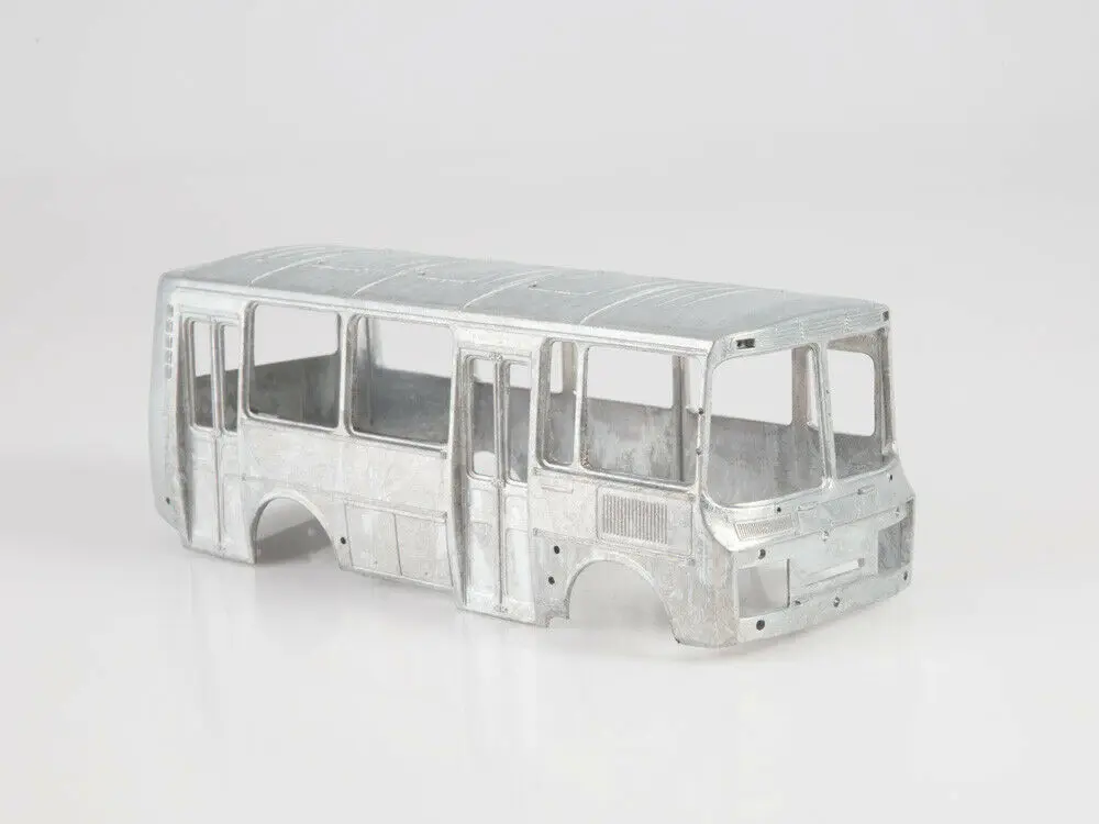 NEW AVD Models 1:43 Scale BUS PAZ-32051 USSR Bus Unassemblied Diecast Model Kit 4027AVD For Collection