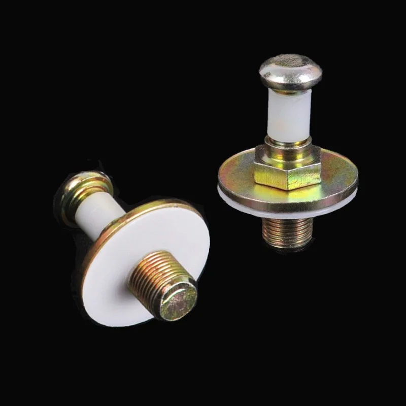 1/2/4Pcs Car Door Lock Touch Striker Screw Bolt Gasket For Passat B3 B4 Golf Polo Scirocco santana Transporter Seat Toledo