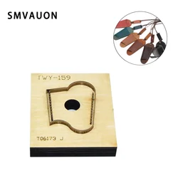 Wooden Cutting Dies for DIY Handmade Craft, Leather Tools, Knife Die Cut, Customized Pendant Template