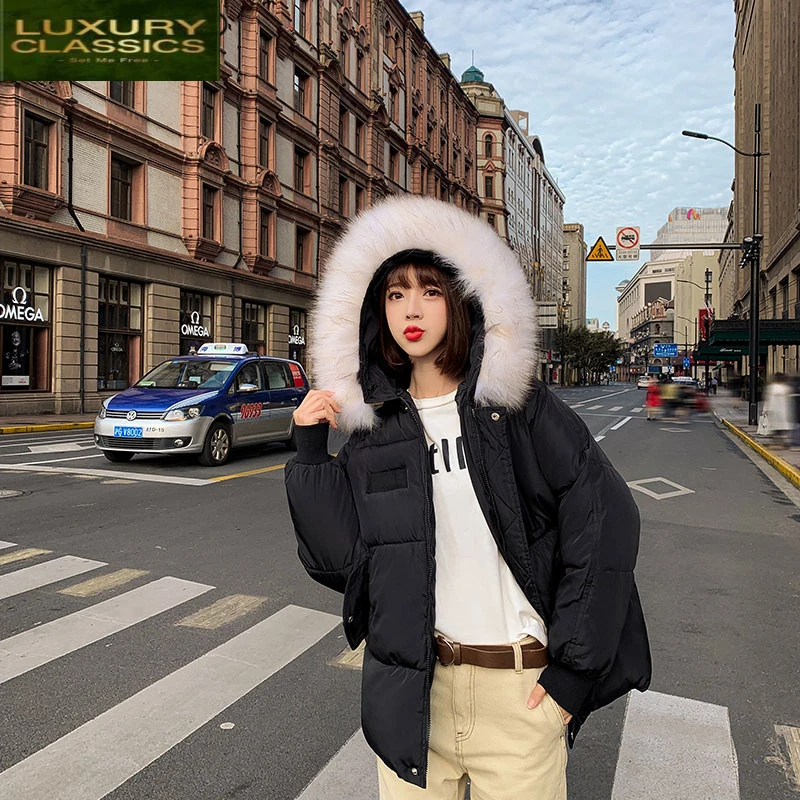 

Clothes Winter Jacket Women 2021 Korean Padded Warm Down Cotton Parka Coat Female Casaco Feminino Hiver Ladies 1801 LBY