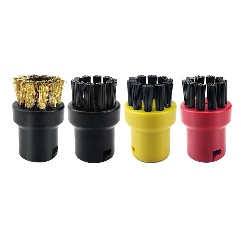Ensemble de chiffons de sol en Microfibre, ensemble de couvertures en Microfibre, brosses rondes de couleur pour nettoyeur à vapeur Karcher EasyFix SC2 SC 3 SC4 SC5