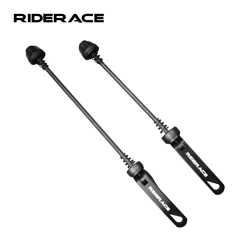 2Pcs Bicycle Wheel Hub Skewers Quick Release Tools Mountain Road Bike Front Rear Aluminium Alloy Front Bolt Lever Axle Tool